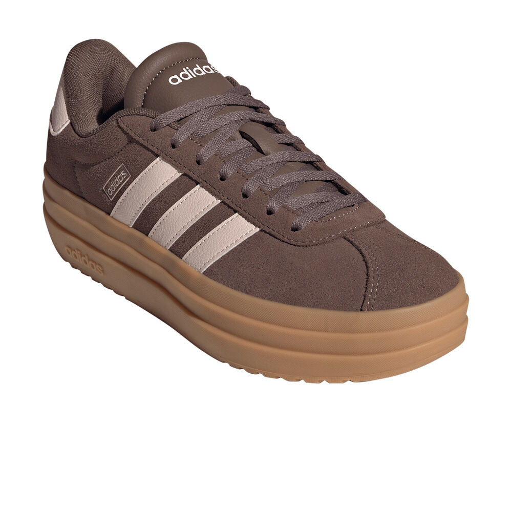 adidas zapatilla moda mujer VL COURT BOLD MARRON lateral interior