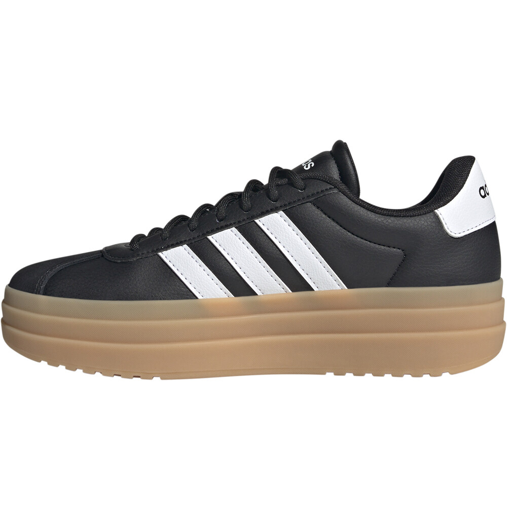 adidas zapatilla moda mujer VL COURT BOLD NEGRO puntera