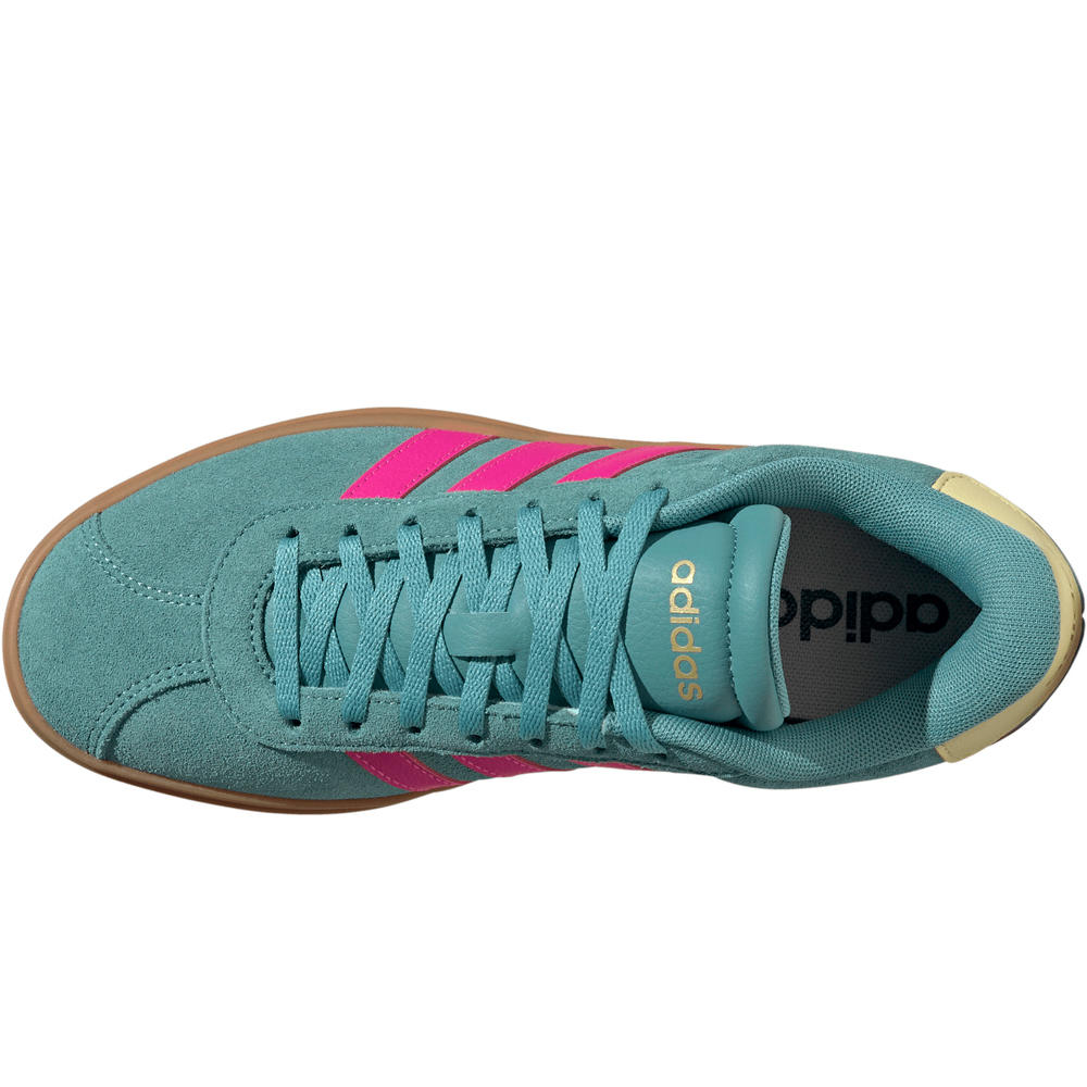adidas zapatilla moda mujer VL COURT BOLD VERDE 05