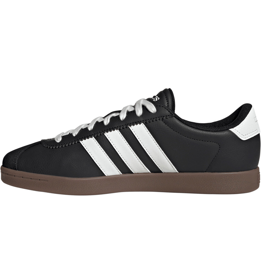 adidas zapatilla moda mujer VL COURT LO NEGRO puntera
