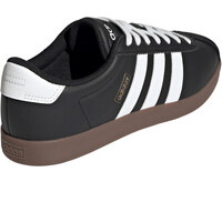 adidas zapatilla moda mujer VL COURT LO NEGRO vista trasera