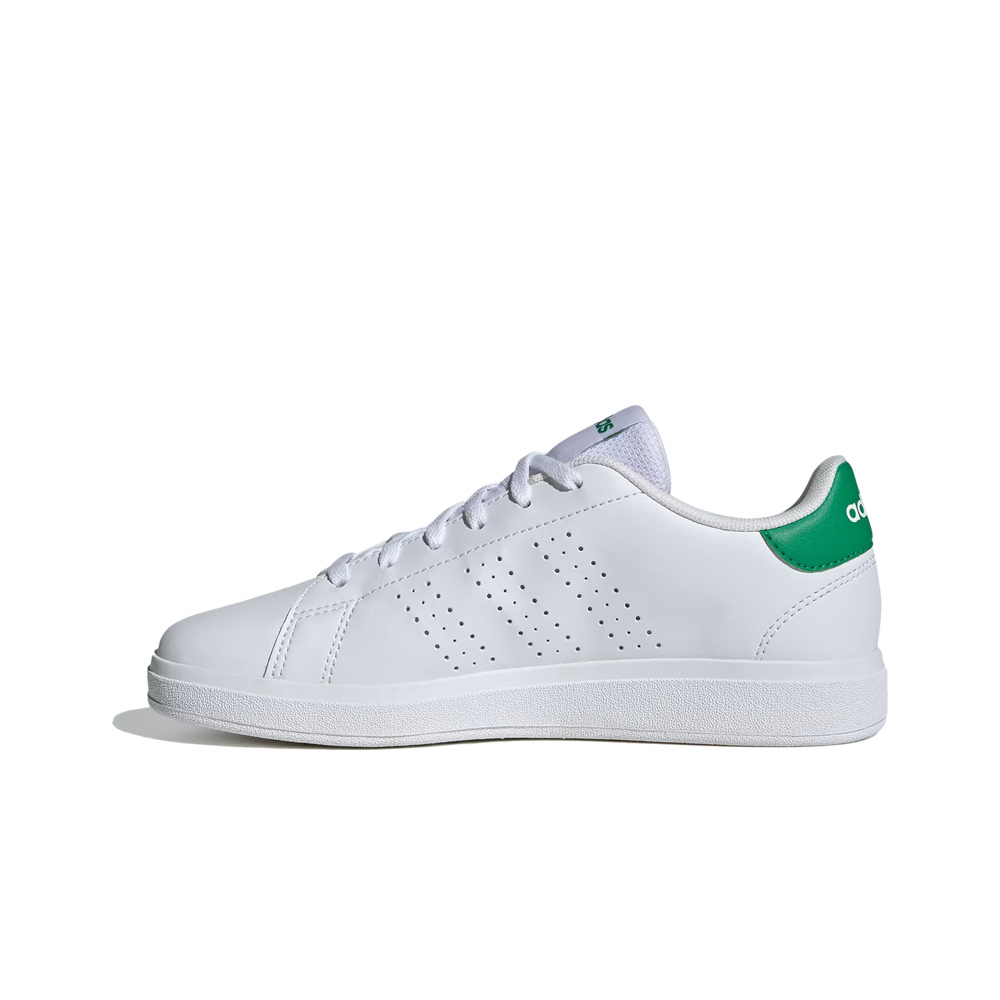 adidas zapatilla moda niño ADVANTAGE BASE 2.0 BLANCO puntera