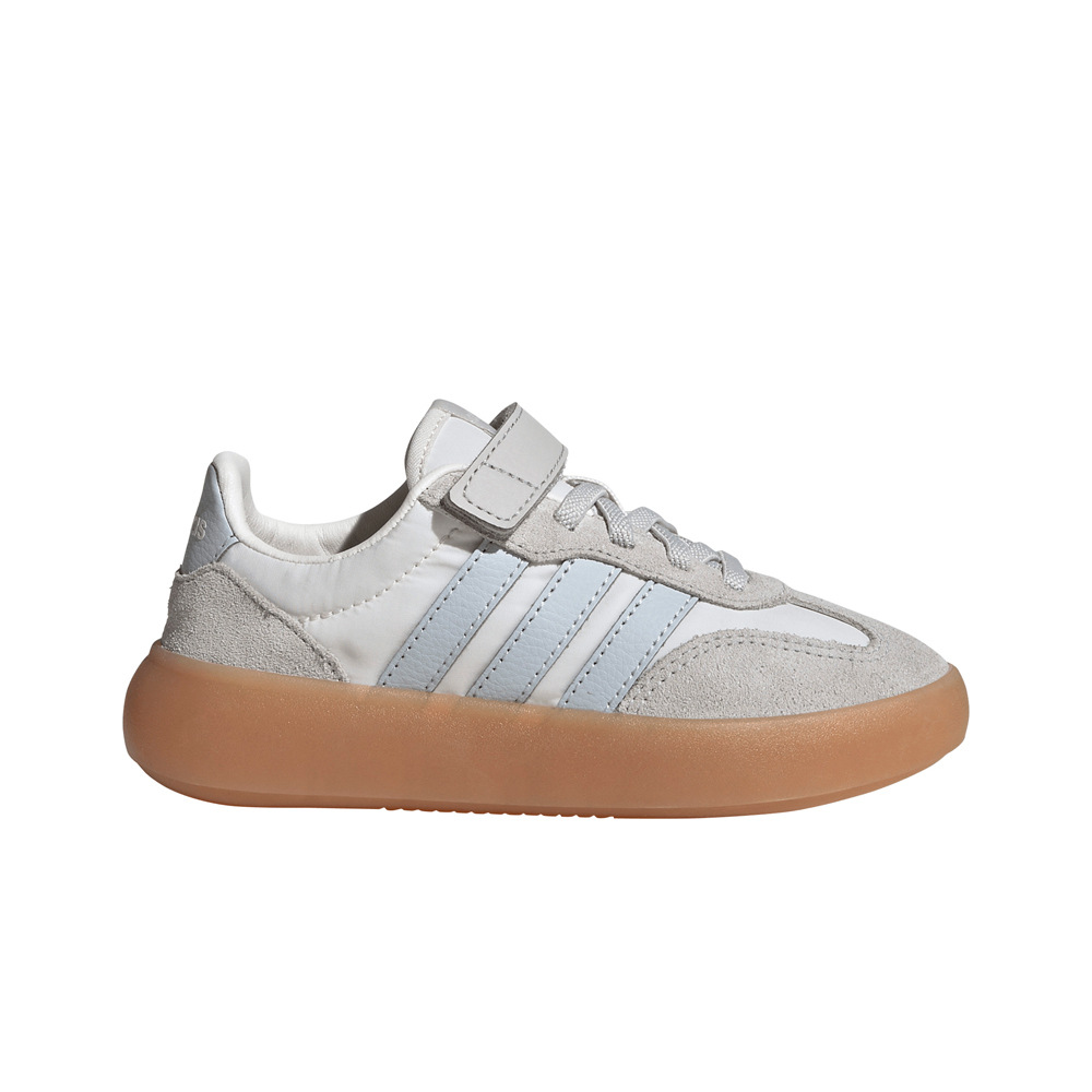 adidas zapatilla moda niño BARREDA DECODE BLANCO lateral exterior