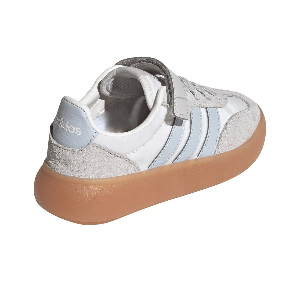 adidas zapatilla moda niño BARREDA DECODE BLANCO vista trasera