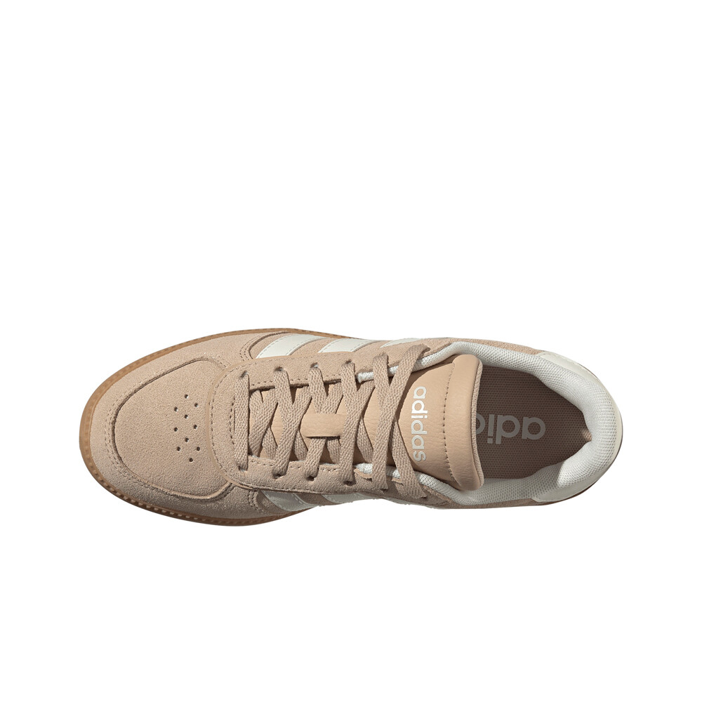 adidas zapatilla moda niño BREAKNET SLEEK MARRON 05