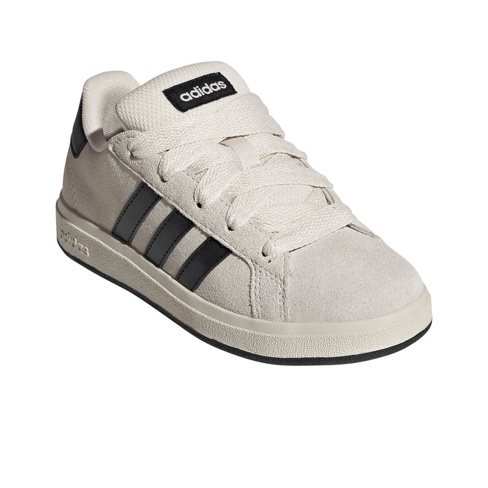 adidas zapatilla moda niño GRAND COURT 00S MARRON lateral interior