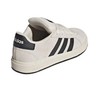 adidas zapatilla moda niño GRAND COURT 00S MARRON vista trasera