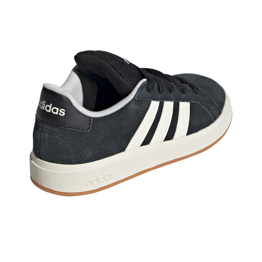 adidas zapatilla moda niño GRAND COURT 00s NEGRO vista trasera