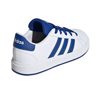 adidas zapatilla moda niño GRAND COURT 2.0 BLANCO vista trasera