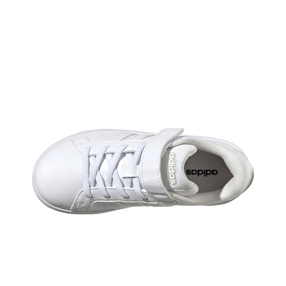 adidas zapatilla moda niño GRAND COURT 3.0 EL BLANCO 05