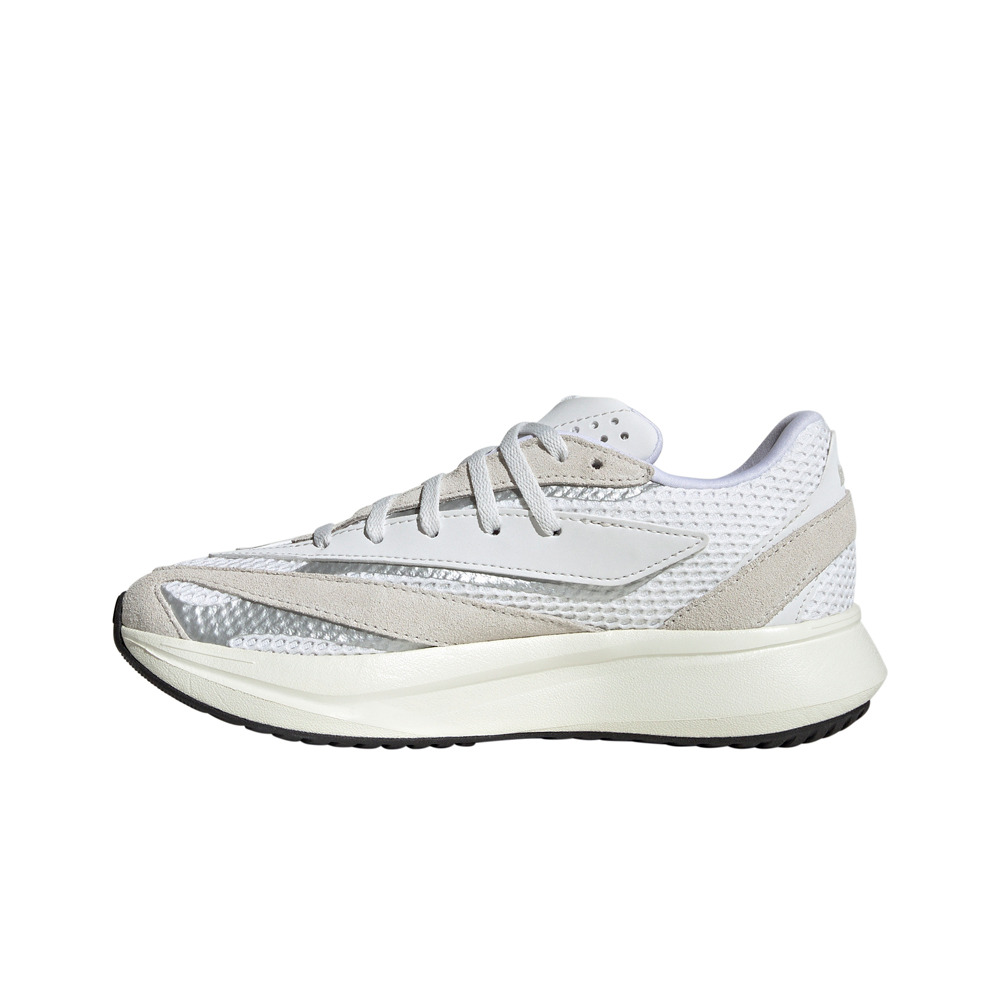adidas zapatilla moda niño LIGHTBLAZE BLANCO puntera