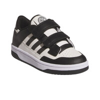 adidas zapatilla moda niño RAPID COURT BLANCO lateral interior