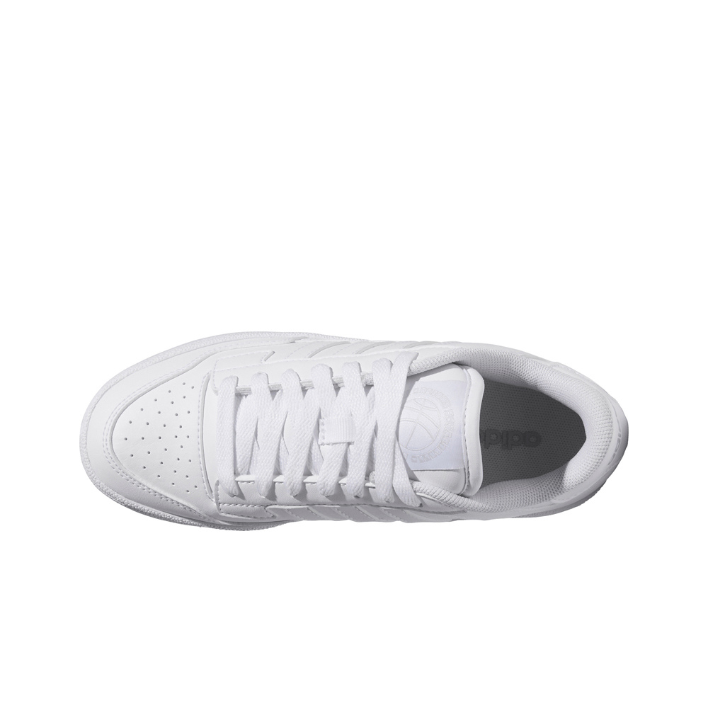 adidas zapatilla moda niño RAPID COURT LOW BLANCO 05