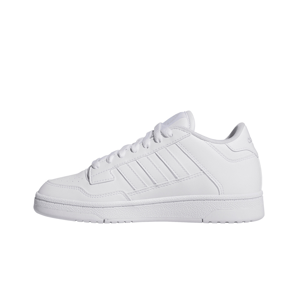 adidas zapatilla moda niño RAPID COURT LOW BLANCO puntera