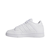 adidas zapatilla moda niño RAPID COURT LOW BLANCO puntera