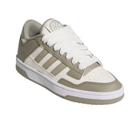 adidas zapatilla moda niño RAPID COURT LOW VERDE lateral interior