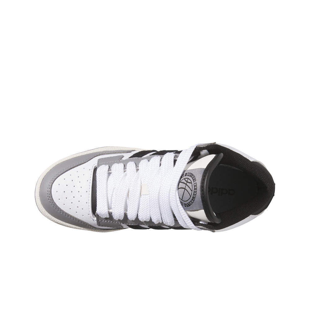adidas zapatilla moda niño RAPID COURT MID GRIS 05