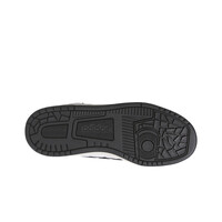 adidas zapatilla moda niño RAPID COURT MID GRIS vista superior