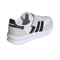 adidas zapatilla moda niño RUN 70S 2.0 BLANCO vista trasera