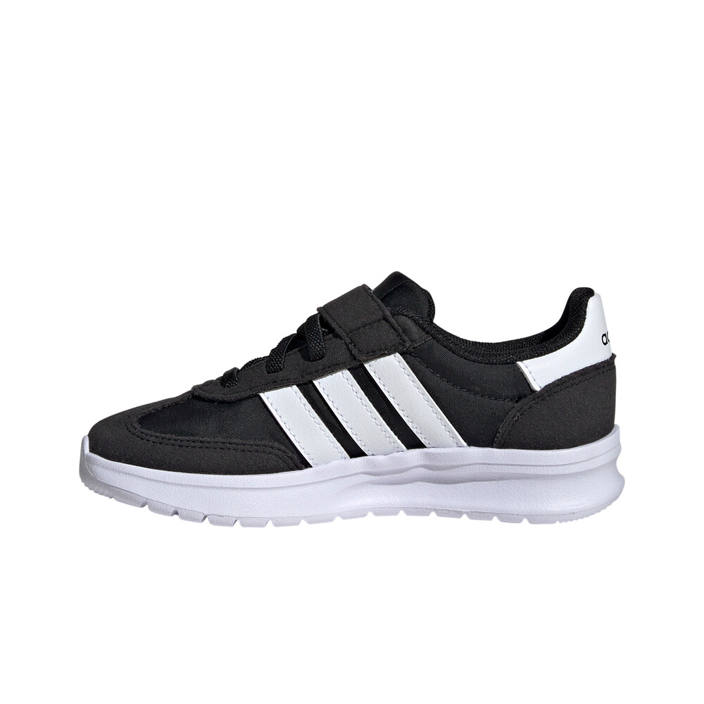 adidas zapatilla moda niño RUN 70S 2.0 NEGRO puntera