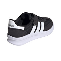 adidas zapatilla moda niño RUN 70S 2.0 NEGRO vista trasera