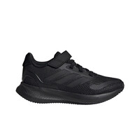 adidas zapatilla moda niño RUNFALCON 5 NEGRO lateral exterior