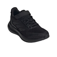 adidas zapatilla moda niño RUNFALCON 5 NEGRO lateral interior