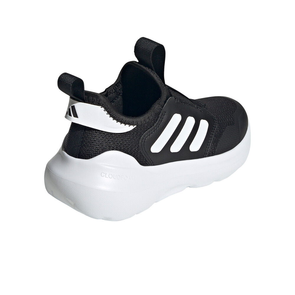 adidas zapatilla moda niño TENSAUR COMFORT AC NEGRO vista trasera
