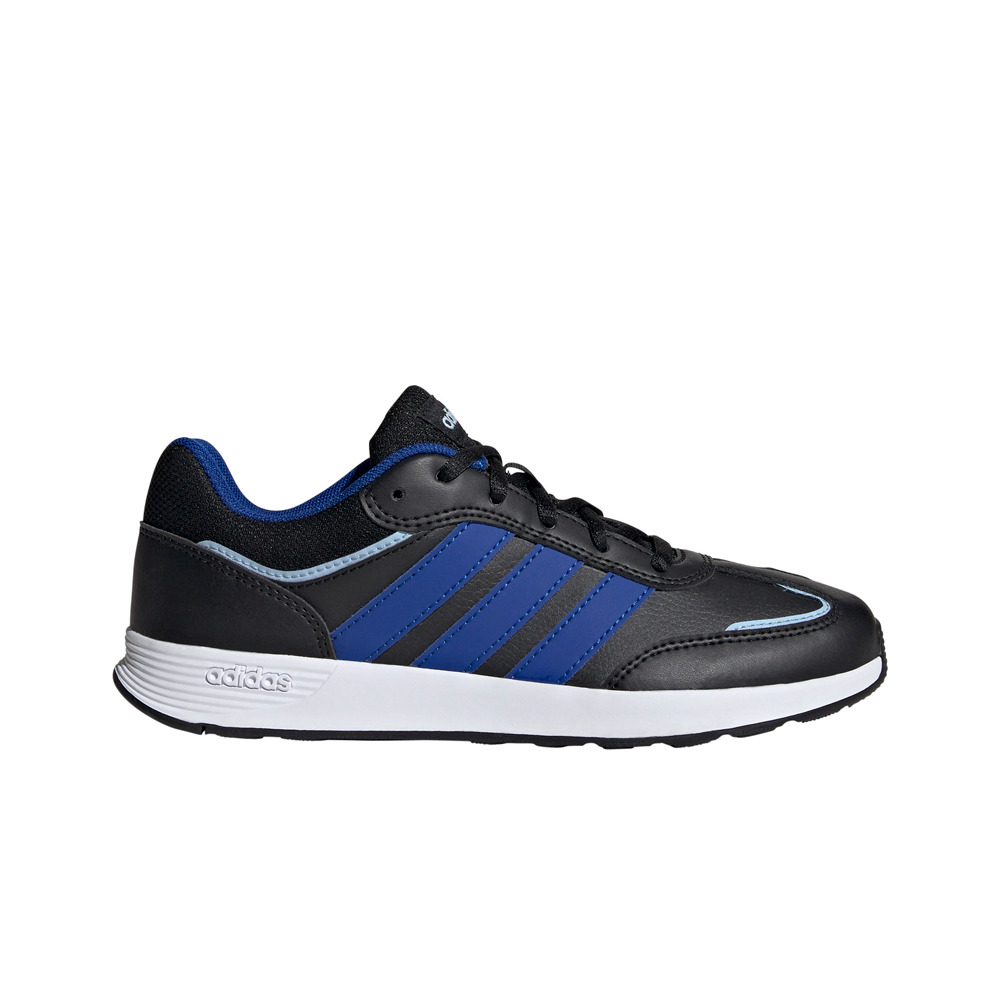 adidas zapatilla moda niño TENSAUR SWITCH NEGRO lateral exterior
