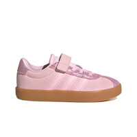 adidas zapatilla moda niño VL COURT 3.0 ROSA lateral exterior