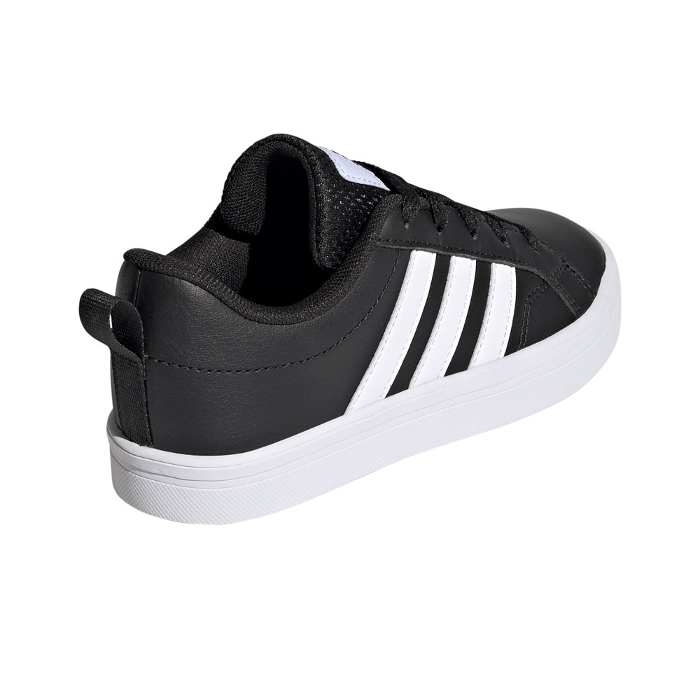 adidas zapatilla moda niño VS PACE 2.0 NEGRO vista trasera