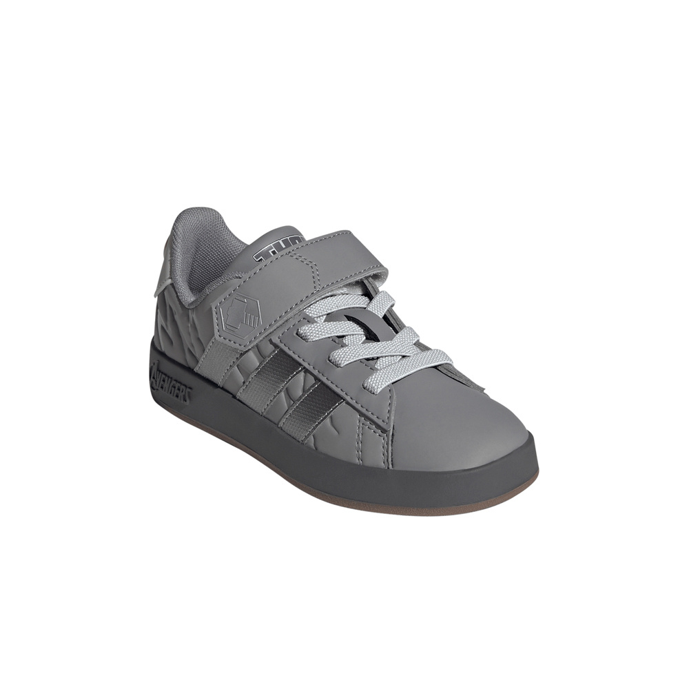 adidas zapatilla moda niño ZAPATILLA MARVEL AVENGERS GRAND COURT GRIS lateral interior