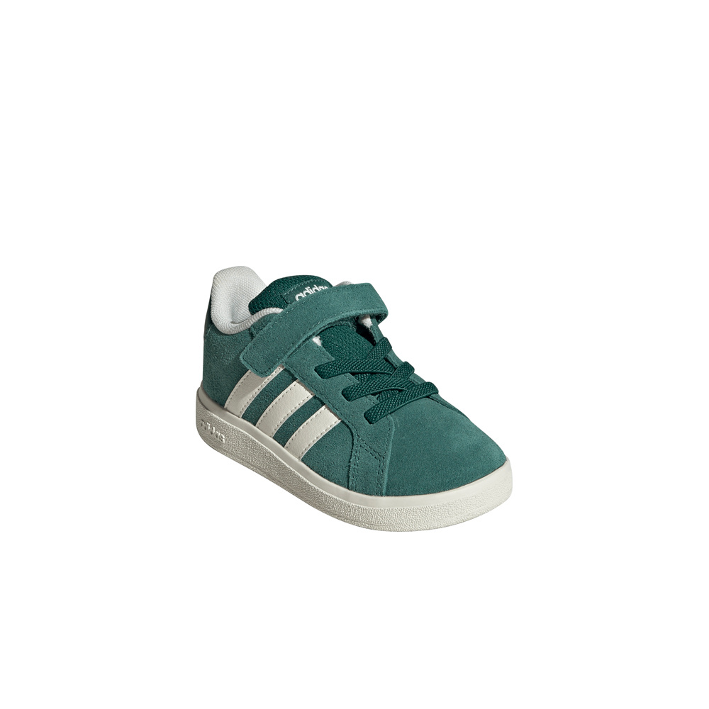 adidas zapatilla multideporte bebe GRAND COURT 00S EL VERDE lateral interior