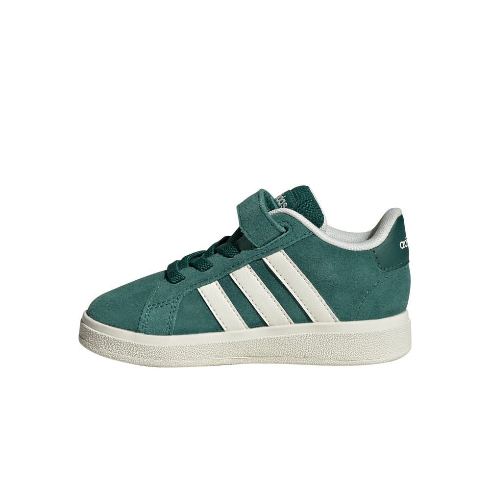 adidas zapatilla multideporte bebe GRAND COURT 00S EL VERDE puntera