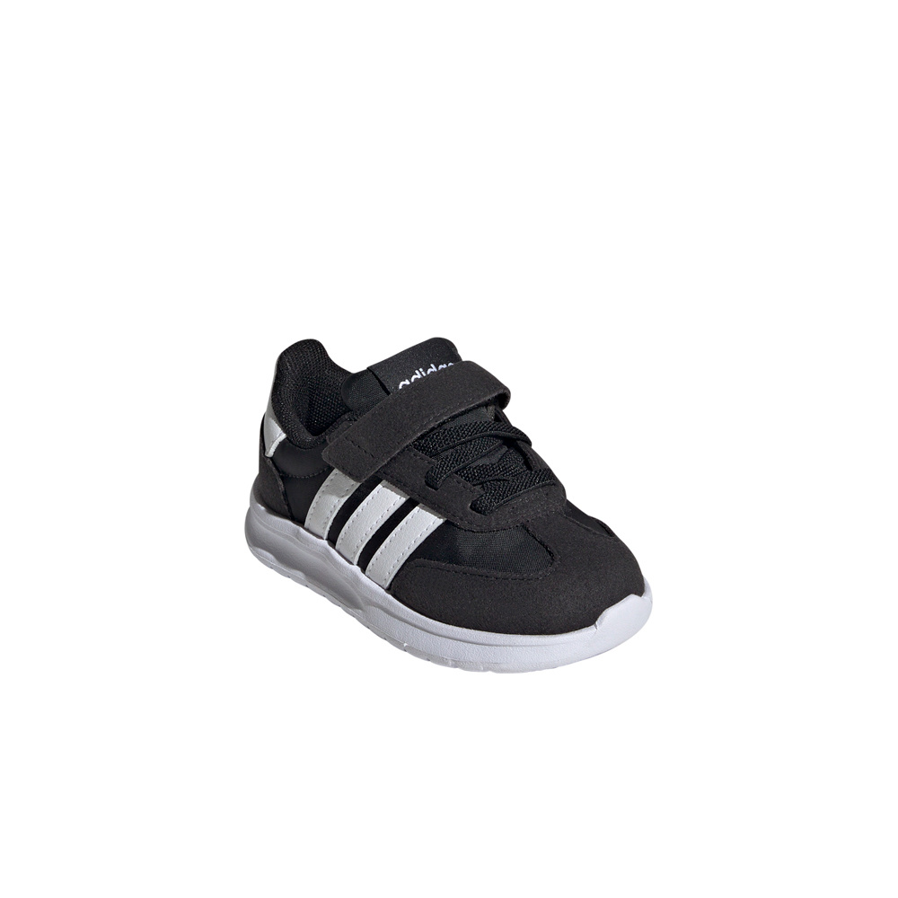 adidas zapatilla multideporte bebe RUN 70S 2.0 NEGRO lateral interior