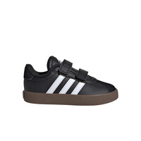 adidas zapatilla multideporte bebe VL COURT 3.0 CF NEGRO lateral exterior