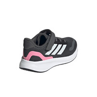 adidas zapatilla multideporte niño RUNFALCON 5 EL GRIS vista trasera