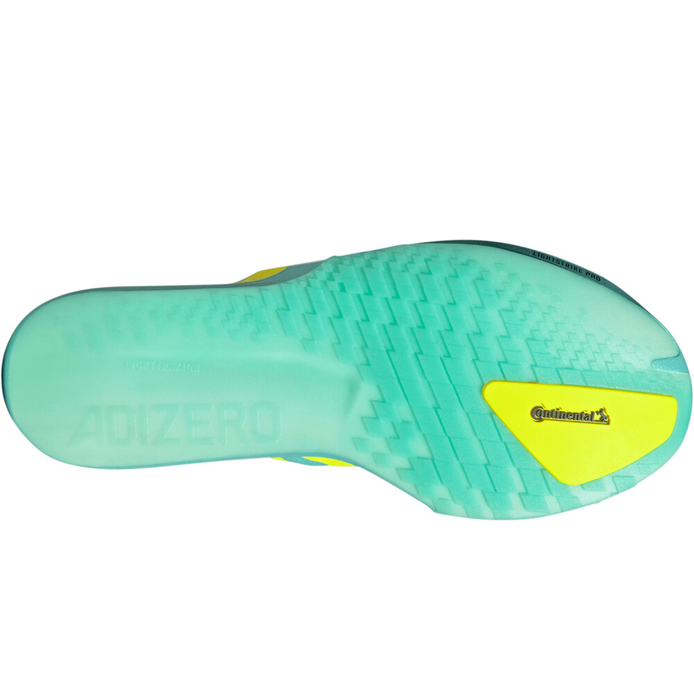 adidas zapatilla running hombre ADIZERO ADIOS 9 AMARILLO 05