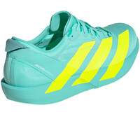 adidas zapatilla running hombre ADIZERO ADIOS 9 AMARILLO vista trasera