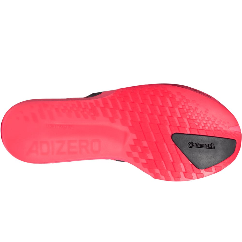 adidas zapatilla running hombre ADIZERO ADIOS 9 M ROJO vista superior