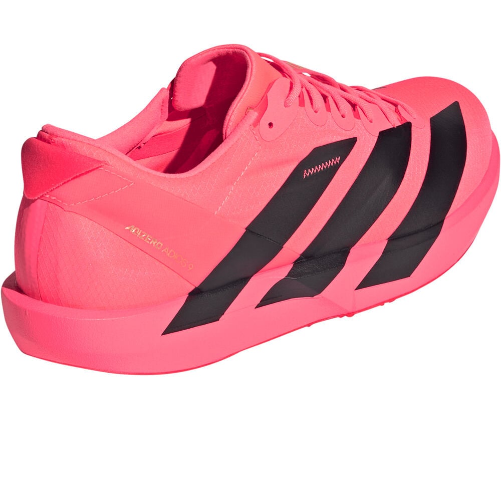 adidas zapatilla running hombre ADIZERO ADIOS 9 M ROJO vista trasera