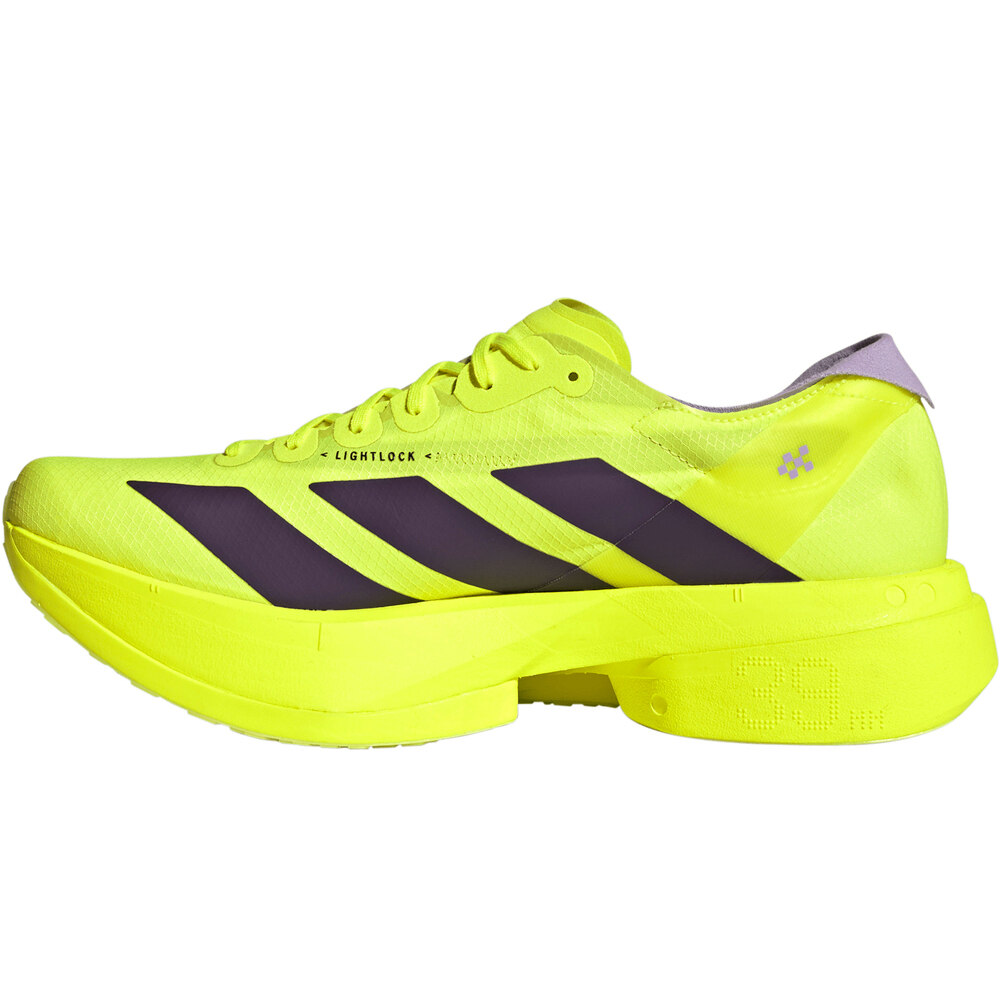 adidas zapatilla running hombre ADIZERO ADIOS PRO 4 AMARILLO puntera