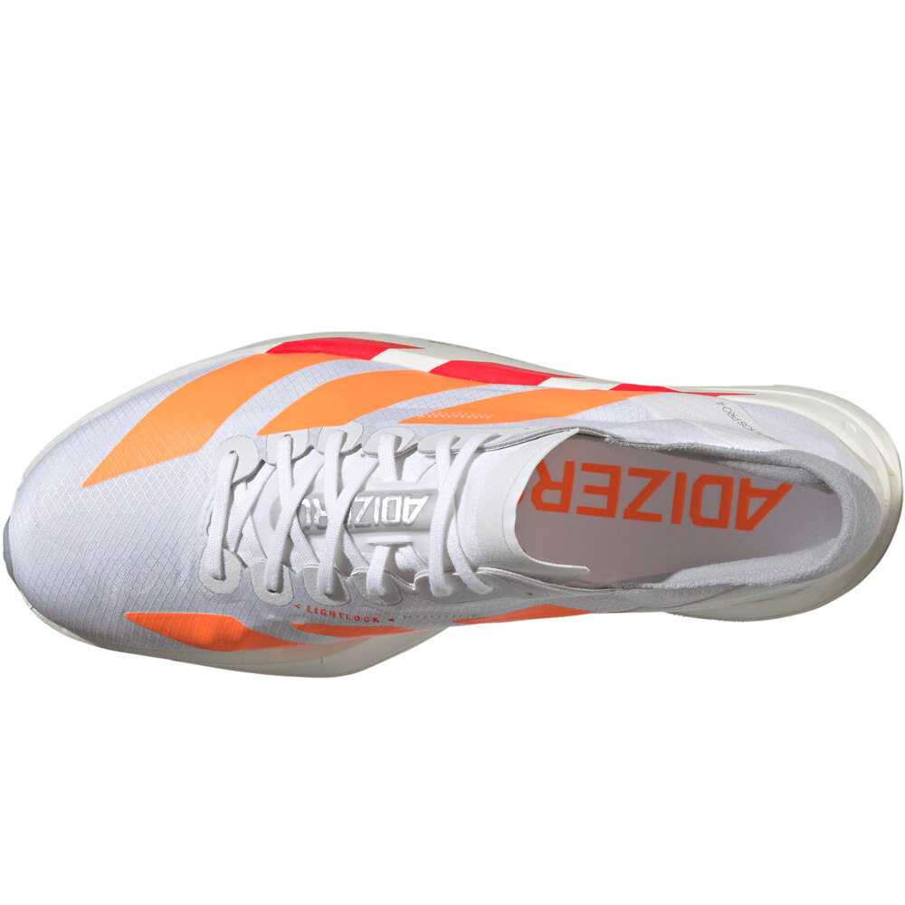 adidas zapatilla running hombre ADIZERO ADIOS PRO 4 BLANCO 05