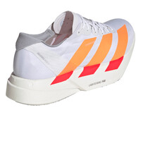 adidas zapatilla running hombre ADIZERO ADIOS PRO 4 BLANCO vista trasera