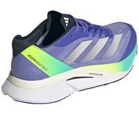 adidas zapatilla running hombre ADIZERO BOSTON 12 AZUL vista trasera