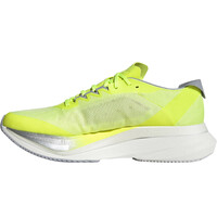 adidas zapatilla running hombre ADIZERO BOSTON 12 VERDE puntera