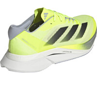 adidas zapatilla running hombre ADIZERO BOSTON 12 VERDE vista trasera