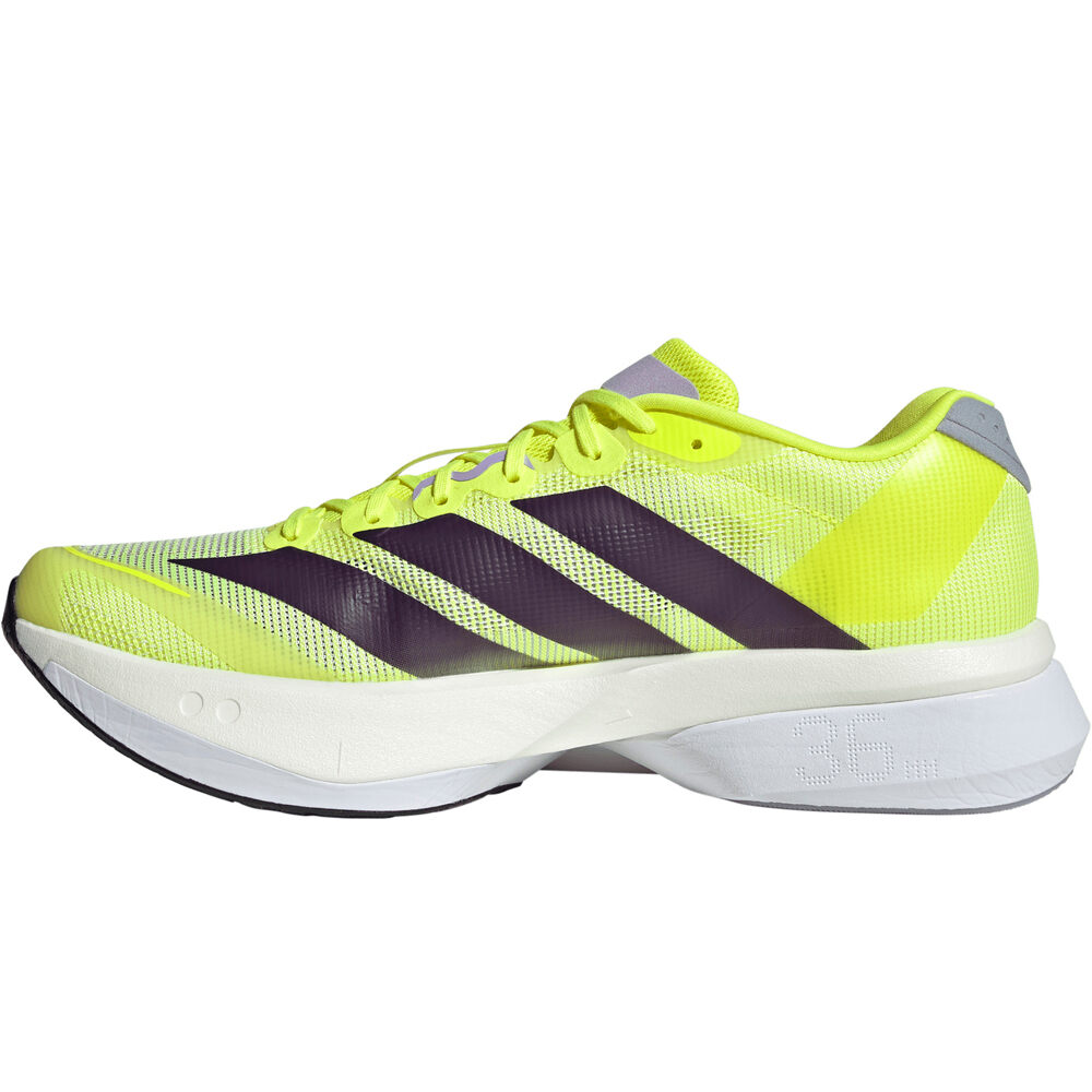 adidas zapatilla running hombre ADIZERO BOSTON 13 AMARILLO puntera