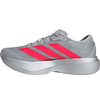 adidas zapatilla running hombre ADIZERO EVO SL GRIS puntera