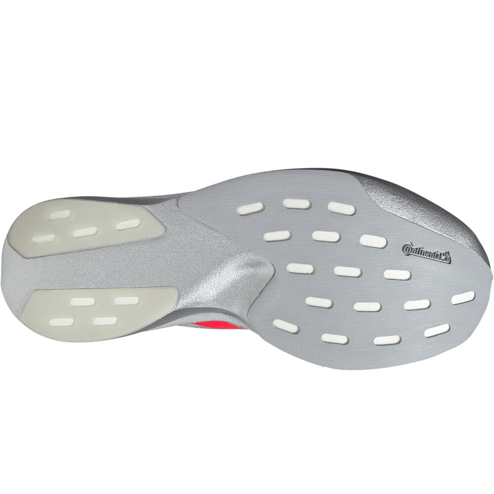adidas zapatilla running hombre ADIZERO EVO SL GRIS vista superior